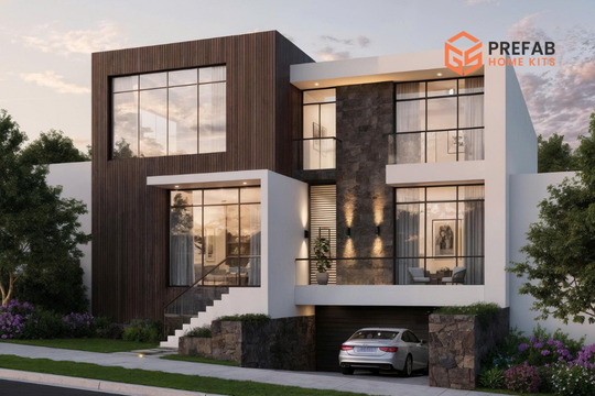 two-storey prefabricated homes