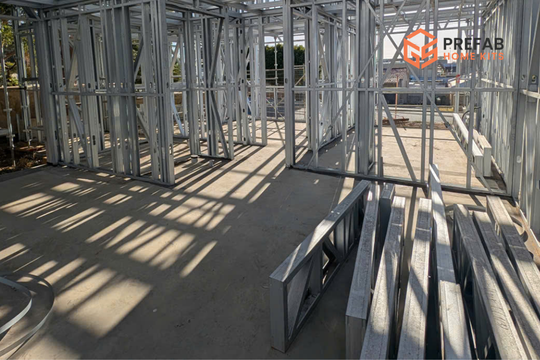 what defines a small prefabricated home