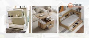 Small Granny Flat Design Ideas Multi-functional furniture