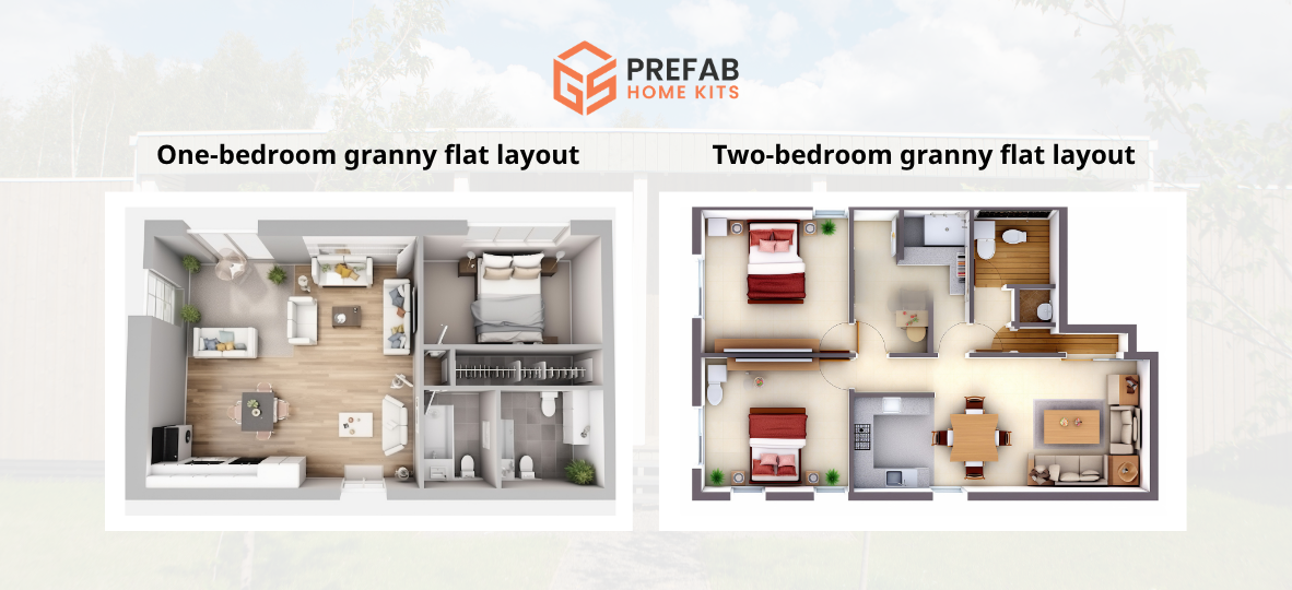 granny flat layout