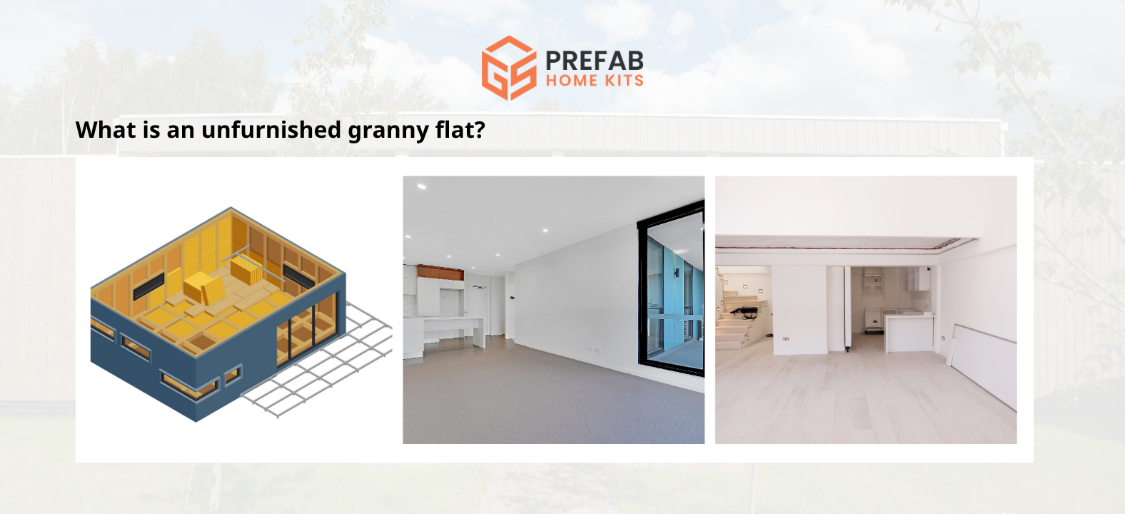 what is an unfurnished granny flat