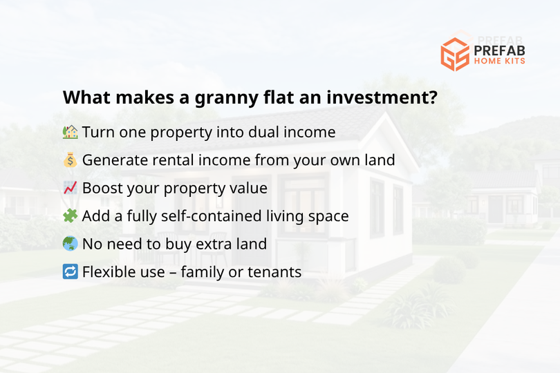 what makes a granny flat an investment