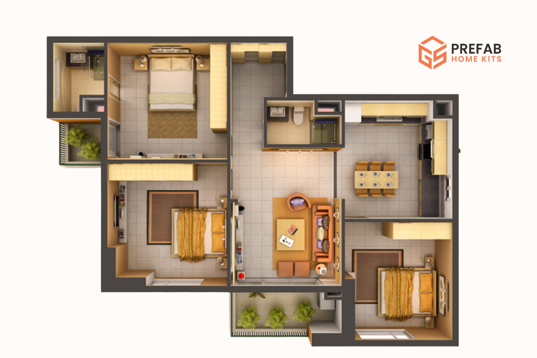 why some families choose a 3 bedroom granny flat
