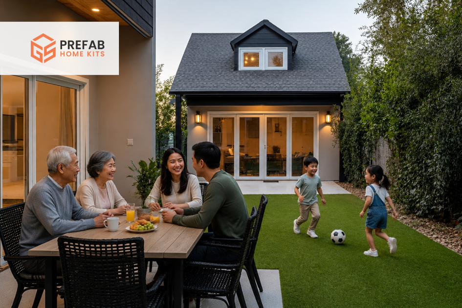 dual living granny flat extra support for parents with young children