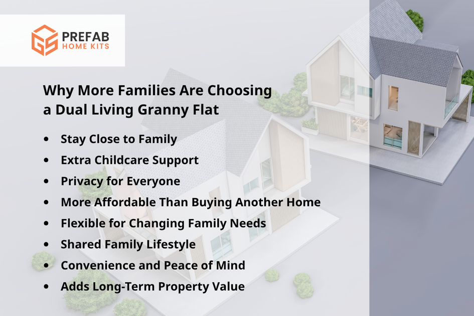 why more families are choosing a dual living granny flat